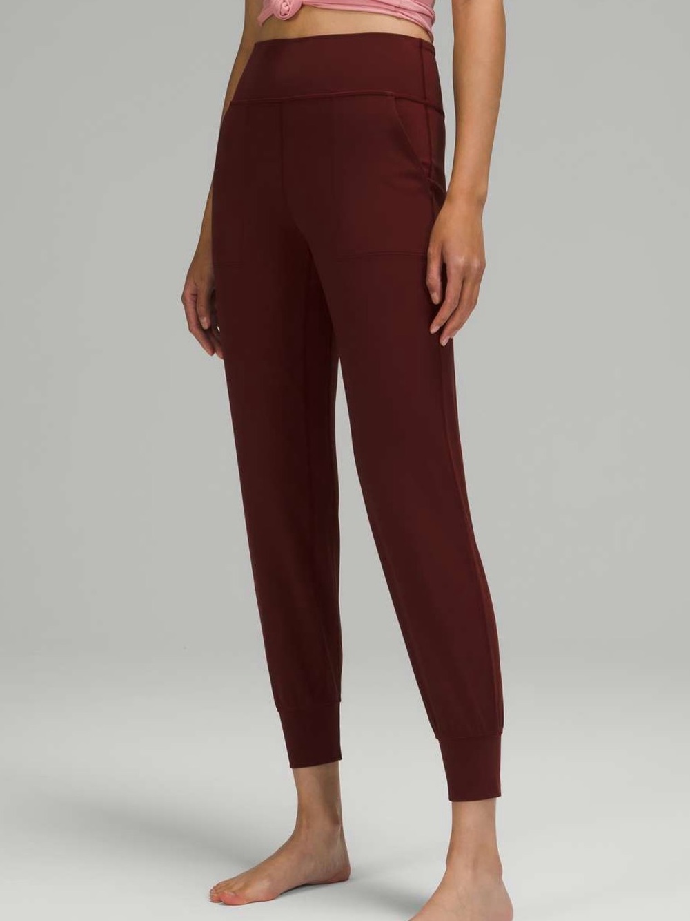 NWT Lululemon Align Jogger 28" Women’s size 2 in Red Merlot